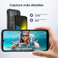 DOOGEE Blade 10 Ultra Energy Android 15 Rugged Phone 4.5G, 10.7mm Ultra-Thin,Octa Core Rugged Smartphone, 6.56" HD+90Hz, 64MP Camera, 6150mAh Battery, IP68/IP69K Waterproof Phone, NFC/Face Unlock - Image 7