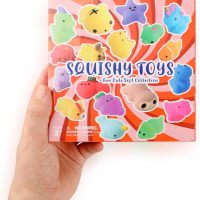 Squishies, 26 Pack Mochi Squishy Toys - Kawaii Cat Squishys Slow Rising Animals - Party Favors, Goodie Bag, Birthday Gifts, Mini Squishies Stress Reliever Toy - Image 8