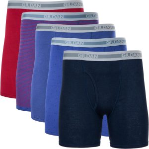 Gildan Men's Underwear Boxer Briefs, Multipack