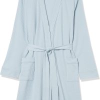 Amazon Essentials Women's Lightweight Waffle Mid-Length Robe (Available in Plus Size) - Image 9