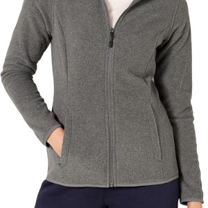 Amazon Essentials Women's Classic-Fit Full-Zip Polar Soft Fleece Jacket (Available in Plus Size)