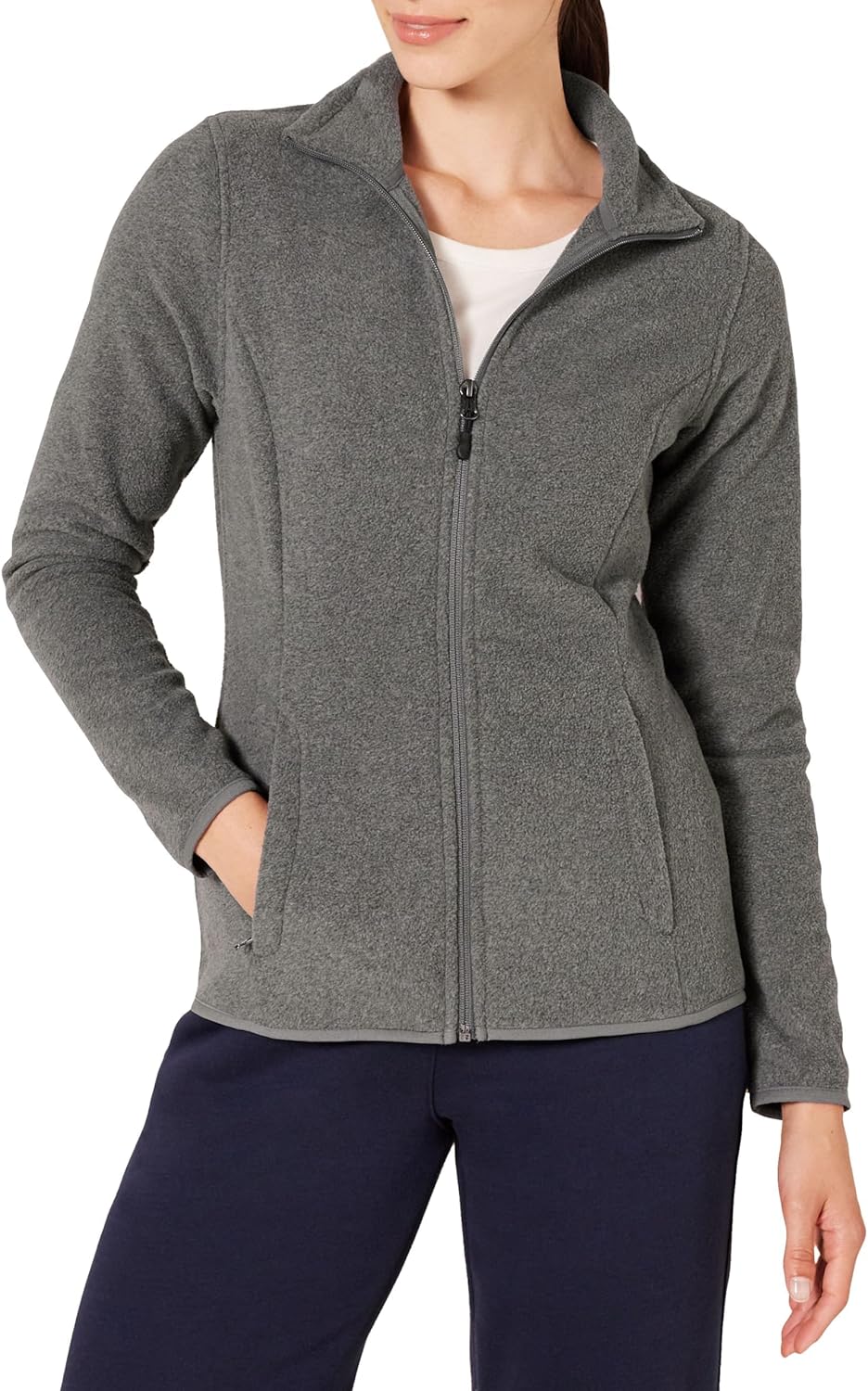 Amazon Essentials Women’s Classic-Fit Full-Zip Polar Soft Fleece Jacket (Available in Plus Size)