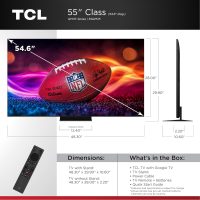 TCL 55-Inch Class QM7K Series QD-Mini LED 4K UHD Google Smart TV Best Premium Mini-LED TV - QLED, 144hz, 240hz Gaming Rate, Anti-Reflective Screen, Bang & Olufsen Audio, Atmos (55QM7K, 2025 Model) - Image 2