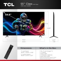 TCL 55-Inch Class QM6K Series QD-Mini LED 4K UHD Google Smart TV Best Value Mini-LED TV - QLED, 144hz, 240hz Gaming Rate, High Contrast Screen, Onkyo Audio, Dolby Atmos (55QM6K, 2025 Model) - Image 3