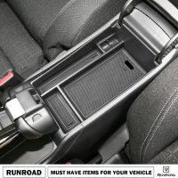 RUNROAD Center Console Organizer Tray Compatible with Honda HR-V 2023 2024 2025 2026 HRV Accessories, ABS Console Organizer Armrest Storage Box Coin Holder, Black - Image 7