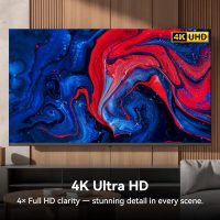 HORION 43 inch Smart TV, 4K UHD LED TV with WebOS 22, Ultra Slim Television with Mega Contrast, HDR10, Dolby Audio - Streaming Live, Bluetooth, Hdmi, WiFi ((P6D Series, 2025) - Image 2