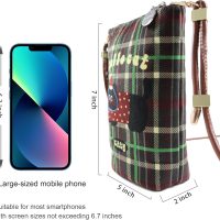 Small Crossbody Bags for Women Cell Phone Sleeves - Adjustable Strap & Double-Sided Printing, Fits 7'' Phones - Image 3