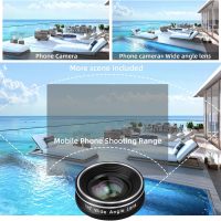 Phone Camera Lens, 198 Fisheye Lens + 120 Super Wide-Angle Lens + 20x Macro Lenses Camera Photography Accessories kit Gadgets for iPhone Samsung Android Smartphone - Image 3