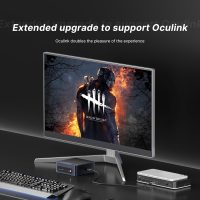 Mini PC M4 AMD Ryzen 7 7840HS, 32GB DDR5 1TB SSD, Win 11 Pro Mini Desktop Computers, Dual 2.5G LAN/USB4/HDMI/DP, WiFi 6/BT 5.2, Gaming & Business Small Form Factor PC - Image 6
