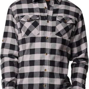 Columbia Men's Bearmouth Springs Roll Up Long Sleeve Flannel Shirt
