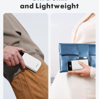 Charmast Portable Charger with Built in Cables, Power Bank with Cords Wires, Slim 10000mAh Travel Battery Pack 6 Outputs 3 Inputs 3A Fast Charging for Samsung Google Pixel LG Moto iPhone iPad - Image 5