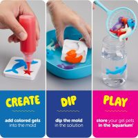 Dan&Darci Aqua Fairy Water Gel Kit for Kids - Craft for Kids - Magic Elf Toy Kits - Waters Pets - DIY Squishy Maker - Make Your Own Squishies Toys Crafts for Boys & Girls Ages 6-12 - Image 2
