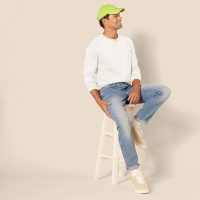 Amazon Essentials Men's Slim-Fit Long-Sleeve Henley Shirt - Image 5