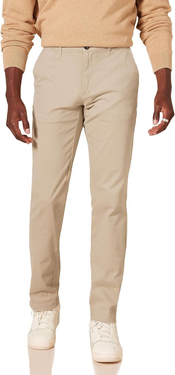 Amazon Essentials Men's Classic-Fit Casual Stretch Chino Pant