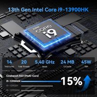 GEEKOM IT13 Mini PC 2025 Edition, with Intel 13th Gen i9-13900HK (3-Year Quality Support), 32GB RAM/1TB NVMe SSD, NUC13 Mini Desktop Computer Windows 11 Pro for Home&Office | 8K UHD,USB4,WiFi 6E,BT5.2 - Image 3