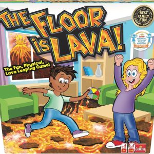 The Original The Floor is Lava! Game by Endless Games - Interactive Game For Kids And Adults - Promotes Physical Activity - Indoor And Outdoor Safe