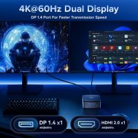 KAMRUI Essenx E1 Mini PC, W-11 Pro 12th N97 Mini Computers(Beat N150, up to 3.6GHz), Mini Desktop Computers 16GB RAM 512GB SSD,Desktop PC Support 4K HDMI+DP,Mini PC with Dual WiFi,Business Home Office - Image 5