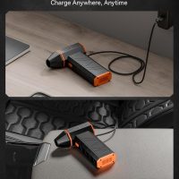 WOLFBOX MF50 Electric Air Duster-110000RPM Super Power Cordless Air Duster, 3-Gear Adjustable Mini Blower with Fast Charging, Dust Blower for Computer, Keyboard, House, Outdoor and Car - Image 6