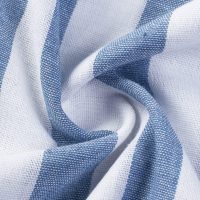 JMIERR Men's Casual Stylish Short Sleeve Button-Up Striped Dress Shirts Cotton Beach Shirt - Image 6