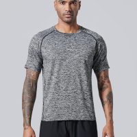 5 Pack Men’s Active Quick Dry Crew Neck T Shirts | Athletic Running Gym Workout Short Sleeve Tee Tops Bulk - Image 4