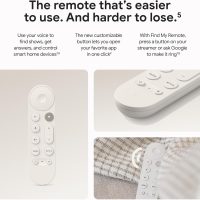 Google TV Streamer 4K - Fast Streaming Entertainment on Your TV with Voice Search Remote - Watch Movies, Shows, Live TV, and Netflix in 4K HDR - Smart Home Control - 32 GB of Storage - Porcelain - Image 2