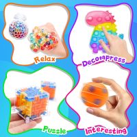 1000pcs Party Favors Goodie Bags for Kids, Fidget Toys Pack, Stocking Pinata Stuffers, Birthday Gifts, Classroom Prize, Treasure Box, Carnival Prizes, Easter Eggs Fillers - Image 3