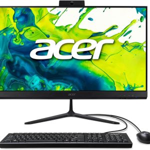 Acer Aspire C27 AIO Desktop | 27" Full HD IPS 120Hz Display | AMD Ryzen 7 5700U Octa-Core Processor | AMD Radeon Graphics | 16GB DDR4 | 1TB SSD | Wi-Fi 6 | USB Keyboard & Mouse | C27-2G-UR13
