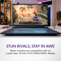 Alienware M18 R2 Gaming Laptop - 18 QHD+ 165Hz 3ms Display, Intel Core i9-14900HX, 32GB DDR5 RAM, 1TB SSD, NVIDIA GeForce RTX 4080 12 GB GDDR6, Windows 11 Home, Onsite Service - Dark Metallic Moon - Image 3