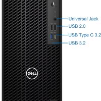 Dell Optiplex Tower - Intel i7-12700K, 32GB RAM, 1TB NVMe SSD, DisplayPort, HDMI, USB C, DVDRW,AX Wi-Fi, Bluetooth, Windows 11 Pro, Black Desktop - Image 2