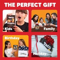 Taco vs Burrito - The Wildly Popular Surprisingly Strategic Card Game Created by a 7 Year Old - 5 Ways to Play - a Family-Friendly Party Game for Kids, Teens & Adults - Image 2