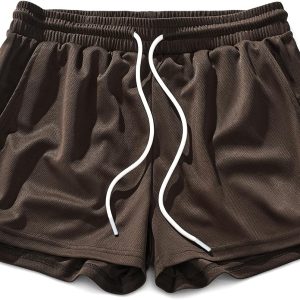 AIMPACT Mens Mesh Running Shorts 3 Inch Quick Dry Gym Athletic Workout Shorts for Men with Pockets