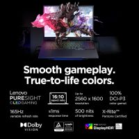 Lenovo Legion 5i – Gaming Laptop - Intel® Core™ i7-14700HX - 15" 2.5K WQXGA PureSight OLED Display–165Hz Refresh Rate–NVIDIA® GeForce RTX™ 5070 – 16 GB Memory – 1 TB Storage – 3 Months of PC GamePass - Image 8