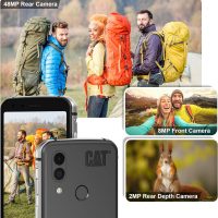CAT S62 Rugged Cell Phone Unlocked (128GB, 4GB) 5.7" IP68 Waterproof Smartphone, 12MP Dual Camera, 4000mAh Battery, NFC, Fingerprint Unlock, Snapdragon 660 Nano Slot(Black) - Image 5