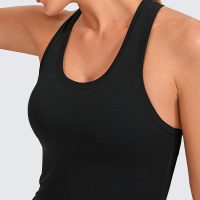 CRZ YOGA Butterluxe Racerback Workout Tank Tops for Women Tight Sleeveless Camisole Gym Athletic Yoga Shirts - Image 5