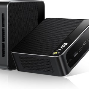 Beelink Mini PC, SER5 MAX Ryzen 7 6800U (8C/16T, Turbo 4.7GHz), 32GB LPDDR5 RAM 1TB PCIe4.0 SSD, Mini Desktop Computers Support 4K Triple Display/WiFi 6/BT5.2/DP+HDMI+USB-C/RJ45 1000M LAN