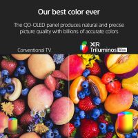 Sony BRAVIA 8 II 65 Inch TV, QD OLED, 4K Smart Google TV, XR Processor with AI Technology, Ultra Slim Design, 120hz Television, Dolby Vision/Atmos, Exclusive Features for PS5, K-65XR80M2, 2025 Model - Image 4