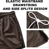 AIMPACT Mens Mesh Running Shorts 3 Inch Quick Dry Gym Athletic Workout Shorts for Men with Pockets - Image 4