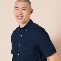 Amazon Essentials Oxford Shirts for Men - Regular-Fit, Short-Sleeve - Image 4