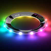 TOSY Flying Ring - 16 Million Color RGB or 12 LEDs, Super Bright, Lost Mode, Auto Light Up, Camping Essentials for Kids/Teens/Boy/Girl, Safe & Soft, Waterproof, Pool/Beach Games, Lightweight Toy - Image 2