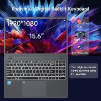 Windows11 Intel Laptop 15.6”HD Display（Celeron N5095）16GB RAM 256GB SSD Storage，With Free Office 2024 | Fingerprint Unlock | Privacy Camera | Backlit Keyboard，Suitable for Student and Business - Image 3