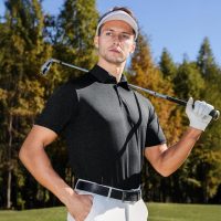 5 Pack Polo Shirts for Men - Quick Dry Moisture Wicking Performance Short Sleeve Mens Golf Shirts for Work Athletic - Image 4
