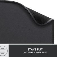 Logitech Mouse Pad - Studio Series, Computer Mouse Mat with Anti-Slip Rubber Base, Easy Gliding, Spill-Resistant Surface, Durable Materials, Portable, in a Fresh Modern Design, Graphite - Image 7