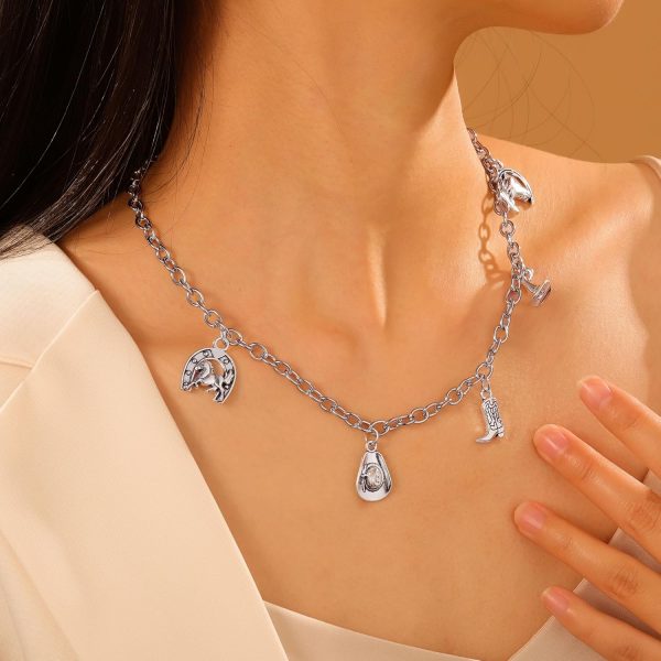 Silver Plated Skull Earrings for Women - Chain Design Silver Plated Skull Earrings, Personalized Hypoallergenic Non Tarnish Earrings, Christmas Birthday Gifts Trendy Jewelry