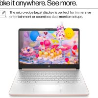 HP 14" Laptop Computer for Business Student, 1 Year Office 365, Intel 4-core CPU (Beats i3-1115G4), 16GB RAM, 384GB Storage (128GB UFS + 256GB Hub Docking Station), WiFi 6, BT 5.4, Windows 11 Pro S - Image 5