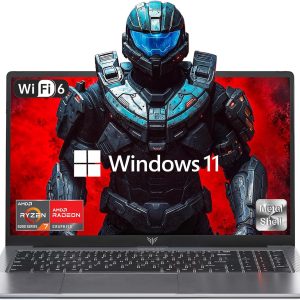 2025 AMD Laptop, 15.6inch Laptop Computer with AMD Ryzen 7 5700U(8C/16T, Up to 4.3GHz), 16GB RAM 512GB NVMe SSD Windows 11 Laptop, Radeon RX Vega 8 Graphics,WiFi 6