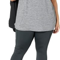 Amazon Essentials Women's Active Quick Dry Tech Stretch Short-Sleeve Crewneck T-Shirt (Available in Plus Size), Multipacks - Image 7