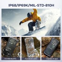 DOOGEE Blade 10 Ultra Energy Android 15 Rugged Phone 4.5G, 10.7mm Ultra-Thin,Octa Core Rugged Smartphone, 6.56" HD+90Hz, 64MP Camera, 6150mAh Battery, IP68/IP69K Waterproof Phone, NFC/Face Unlock - Image 9