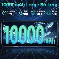 OUKITEL C59 Pro Unlocked Cell Phone Android 15-6.88”HD+ Screen 10000 mAh Battery 24GB +256GB Expand 1TB Mobile Phones with 120LM Flashlight, NFC 13MP Camera Smartphone, Fingerprint/4G Dual SIM/OTG - Image 3