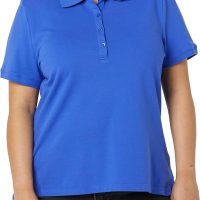 Amazon Essentials Women's Short-Sleeve Polo Shirt (Available in Plus Size) - Image 4