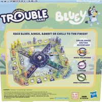 Hasbro Gaming Trouble: Bluey Edition Board Game for Kids, 2-4 Players, Race Bluey, Bingo, Bandit, or Chilli to The Finish, Ages 5 and Up (Amazon Exclusive) - Image 2